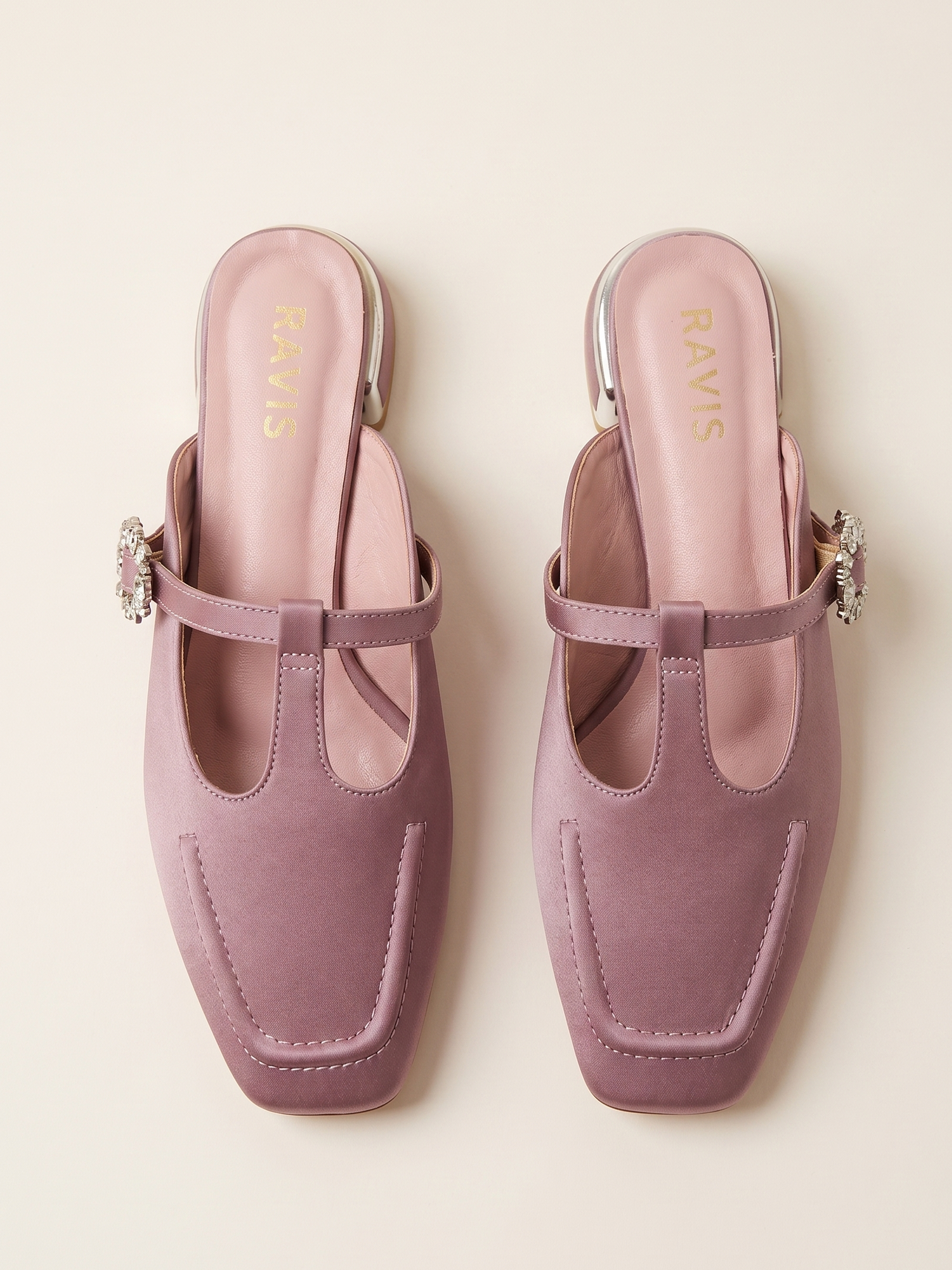 Woodrose | Crystal Muse Loafers