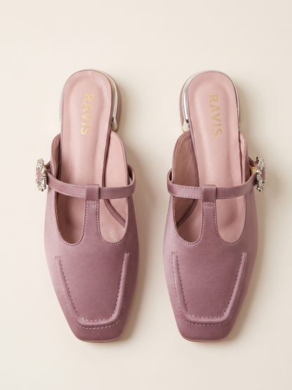 Woodrose | Crystal Muse Loafers