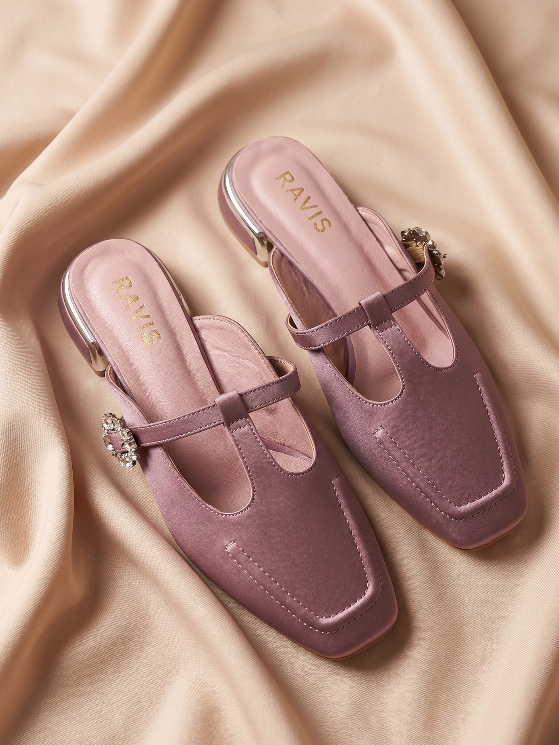 Woodrose | Crystal Muse Loafers