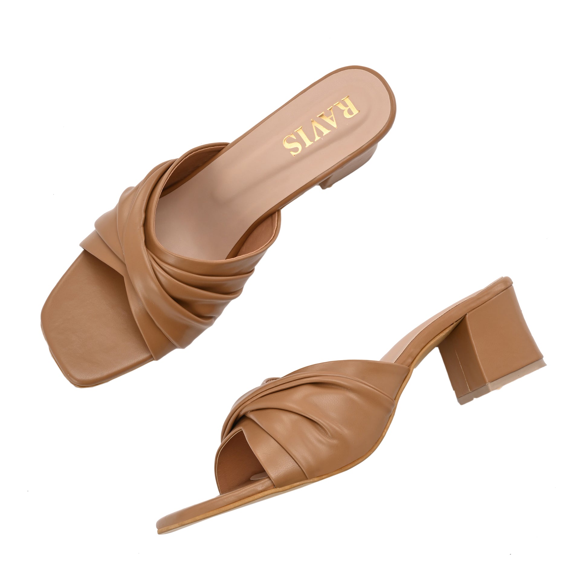 Beige Ravis Soft Glam Bomby Heel for women - product view 3