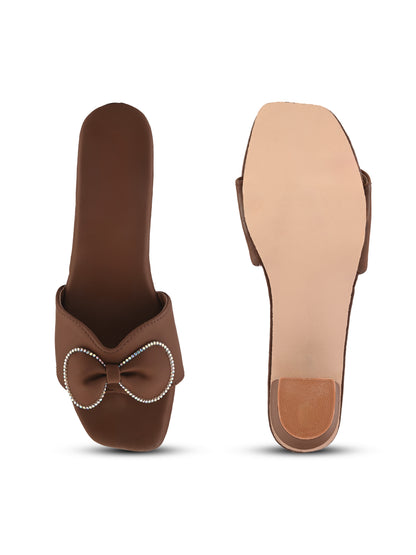 Ravis Bow Chain Heel