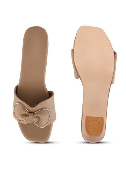 Ravis Bow Chain Heel