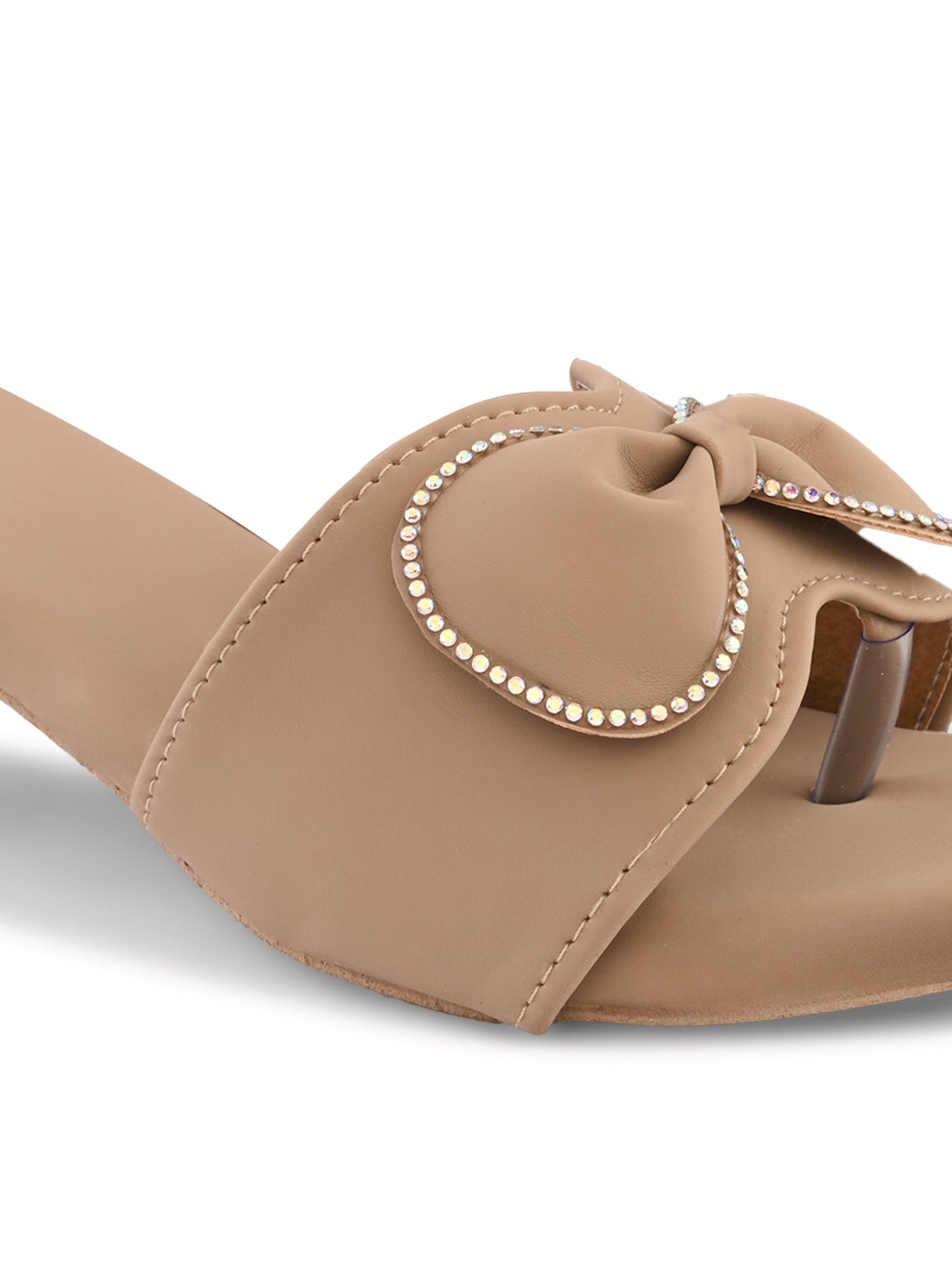 Ravis Bow Chain Heel