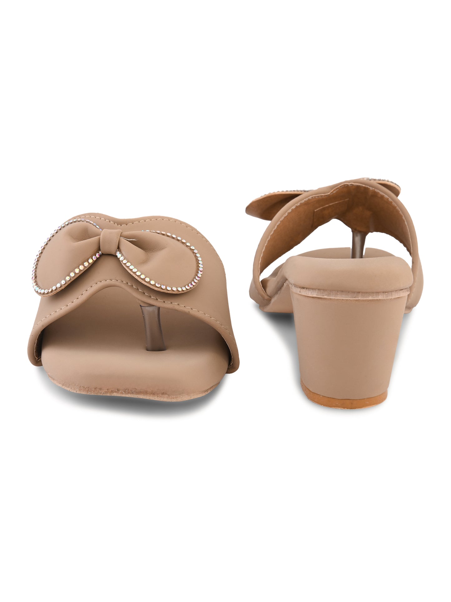 Ravis Bow Chain Heel