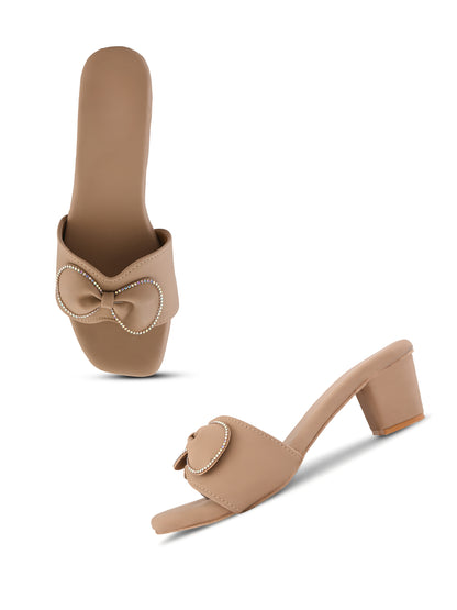 Ravis Bow Chain Heel