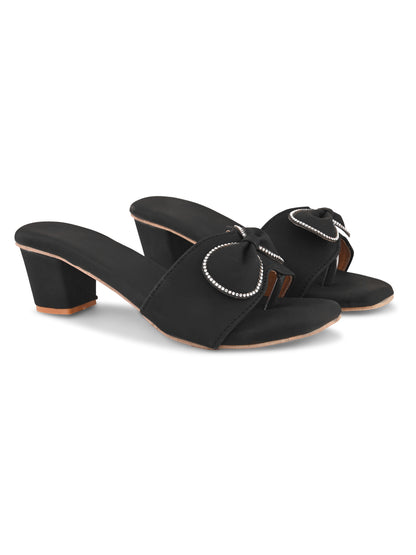 Ravis Bow Chain Heel