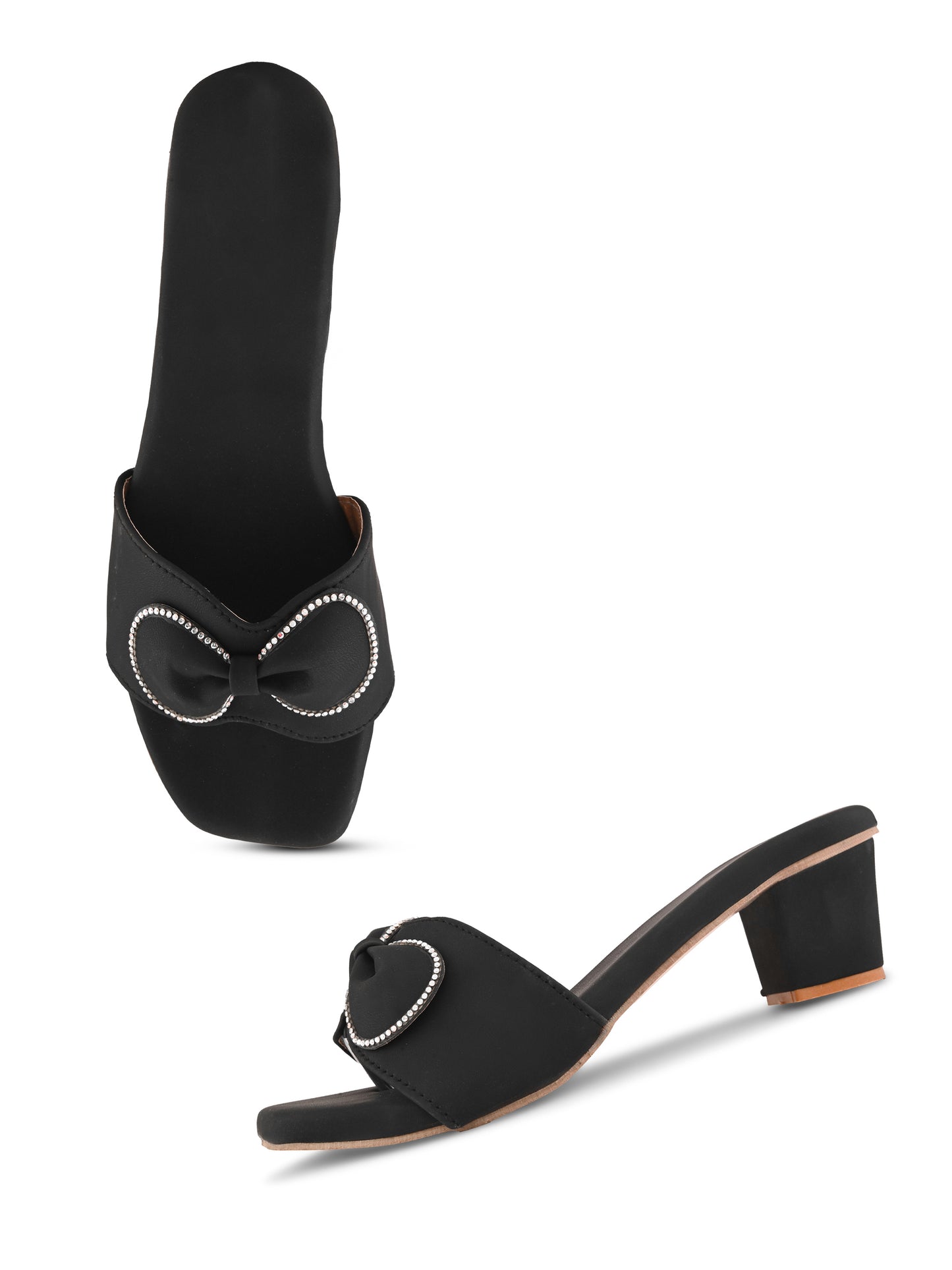 Ravis Bow Chain Heel