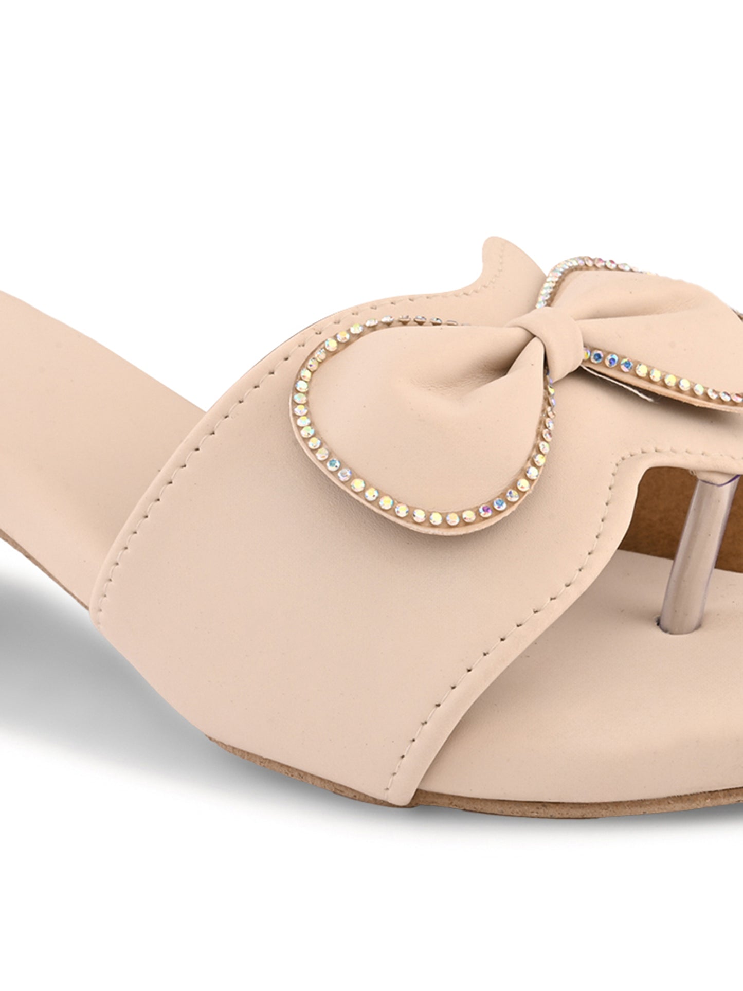 Ravis Bow Chain Heel