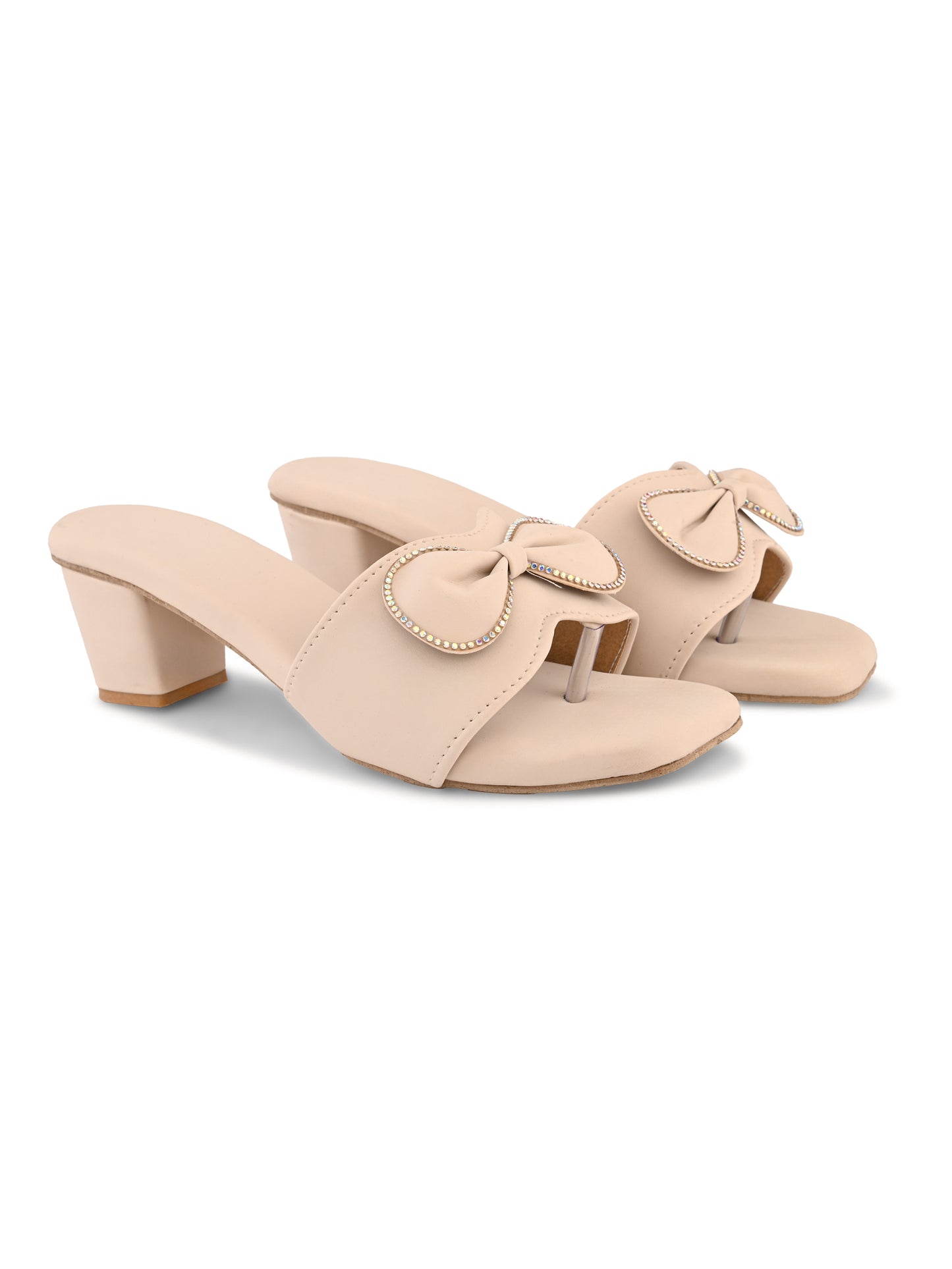 Ravis Bow Chain Heel