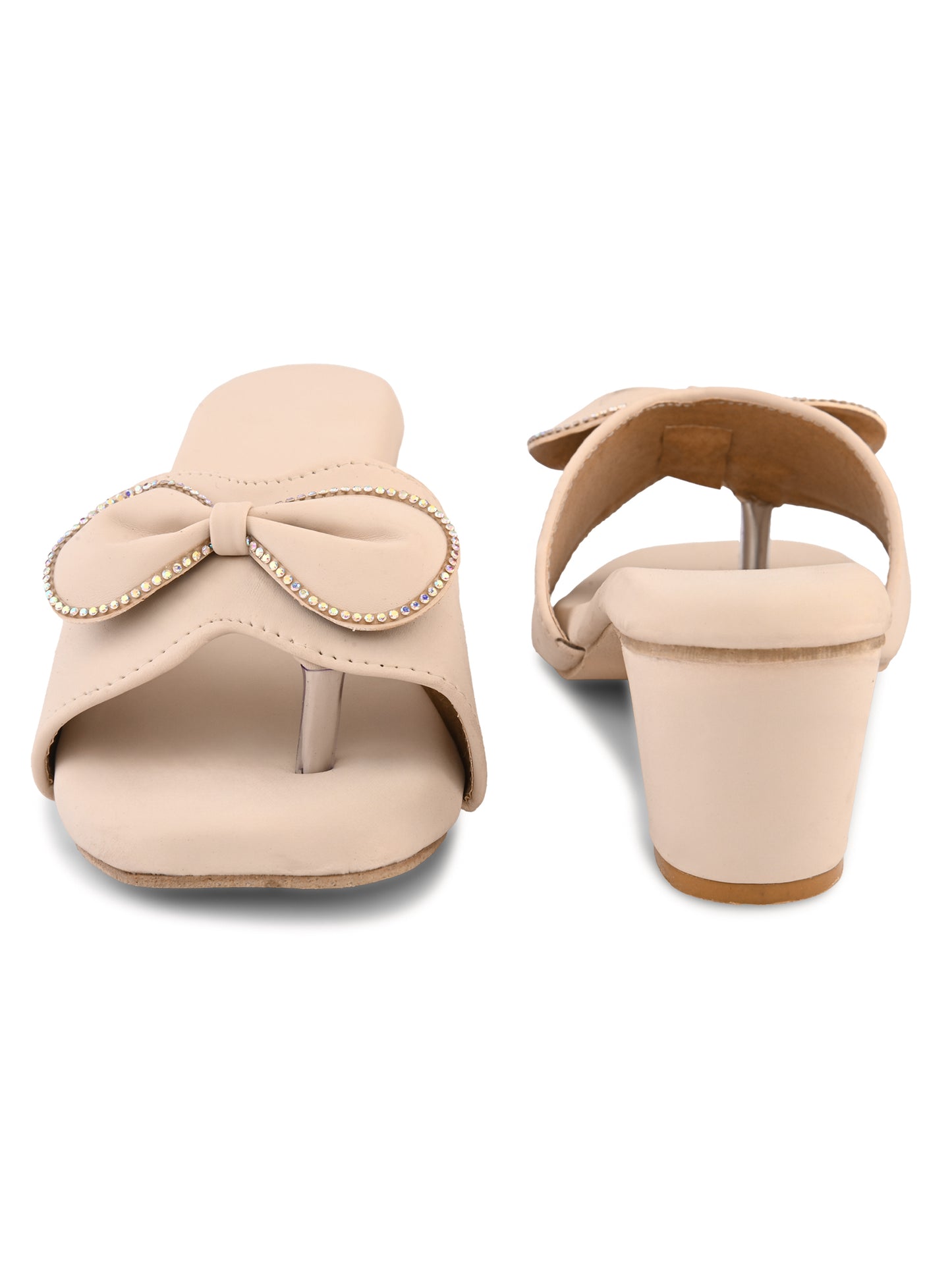 Ravis Bow Chain Heel