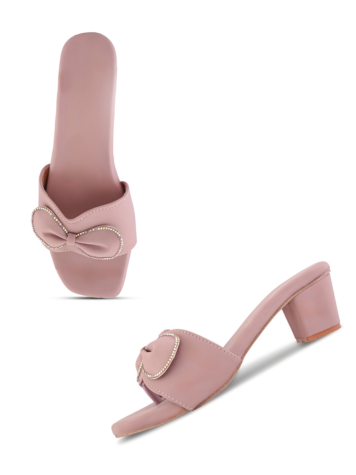 Ravis Bow Chain Heel