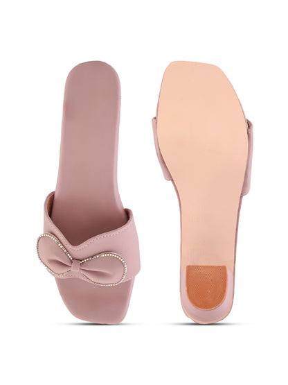 Ravis Bow Chain Heel