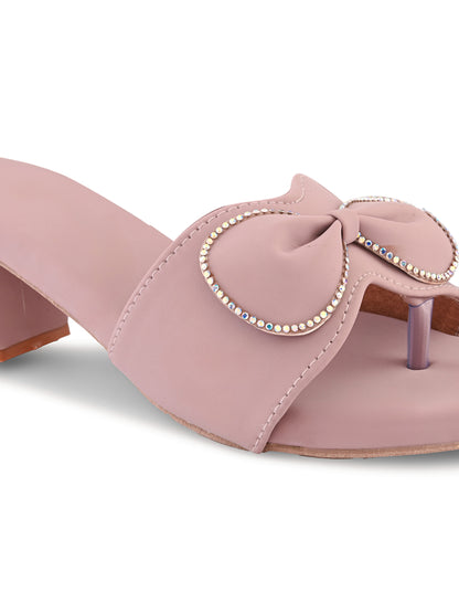 Ravis Bow Chain Heel