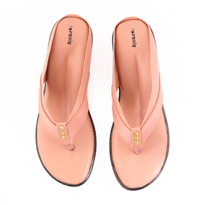 Ravis Cross-Strap Comfort Slippers – Daily Wear Toe-Ring Flats for Women