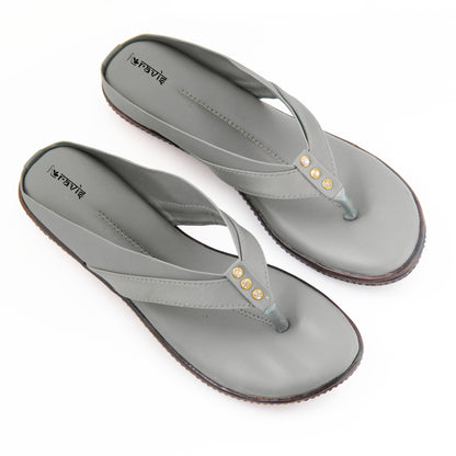 Ravis Cross-Strap Comfort Slippers – Daily Wear Toe-Ring Flats for Women