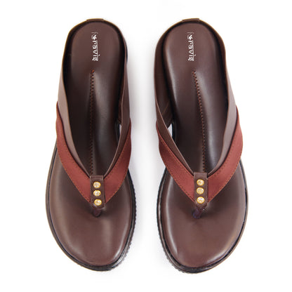 Ravis Cross-Strap Comfort Slippers – Daily Wear Toe-Ring Flats for Women