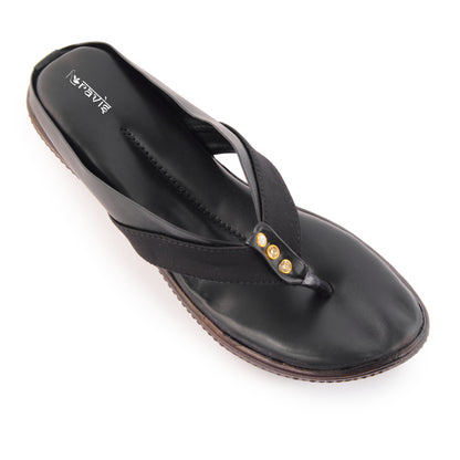 Ravis Cross-Strap Comfort Slippers – Daily Wear Toe-Ring Flats for Women