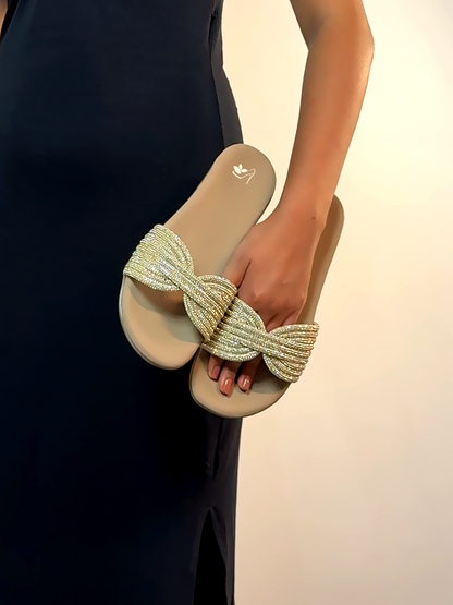 Ravis Textured Jalebi Slipper