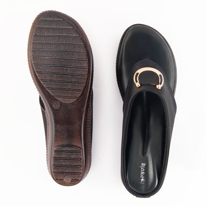 Ravis Gold Ring Toe-Ring Flats – Comfort Slip-On Daily Wear Sandals for Women
