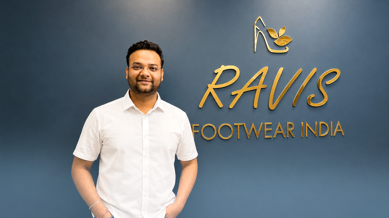 Rishabh Singhal, founder of Ravis Footwear India